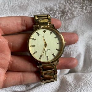 Kate Spade Gramercy Gold Watch size S